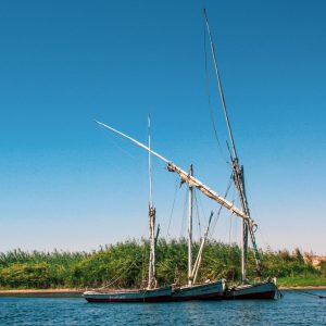 Boats on the nile